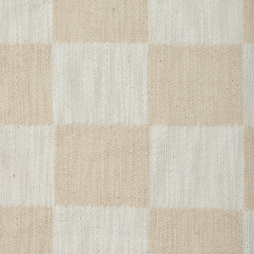 Grandi 70X50 Throw, Ivory - Detail Image - THR1015