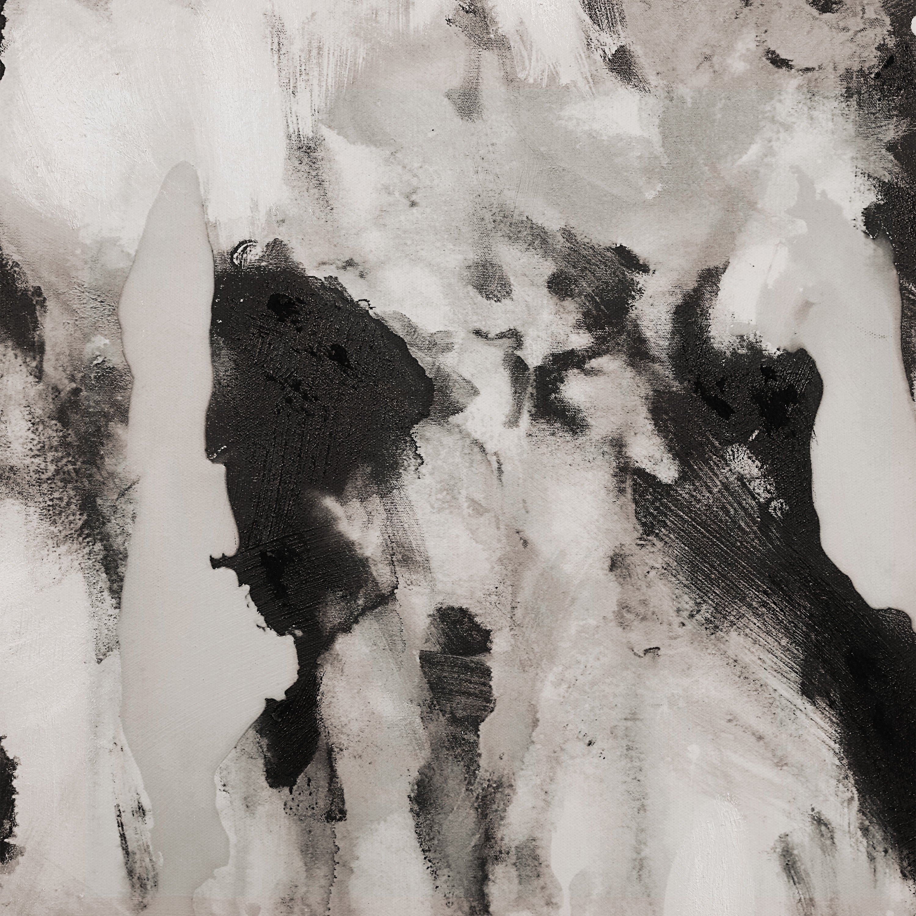 Celba 45" H x 45" W Canvas Art, White - Additional Images - OL2201