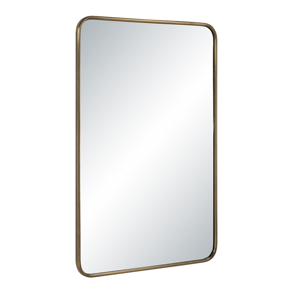 Franca 36" H x 24" W Wall Mirror, Yellow - Angle Image - MT2727