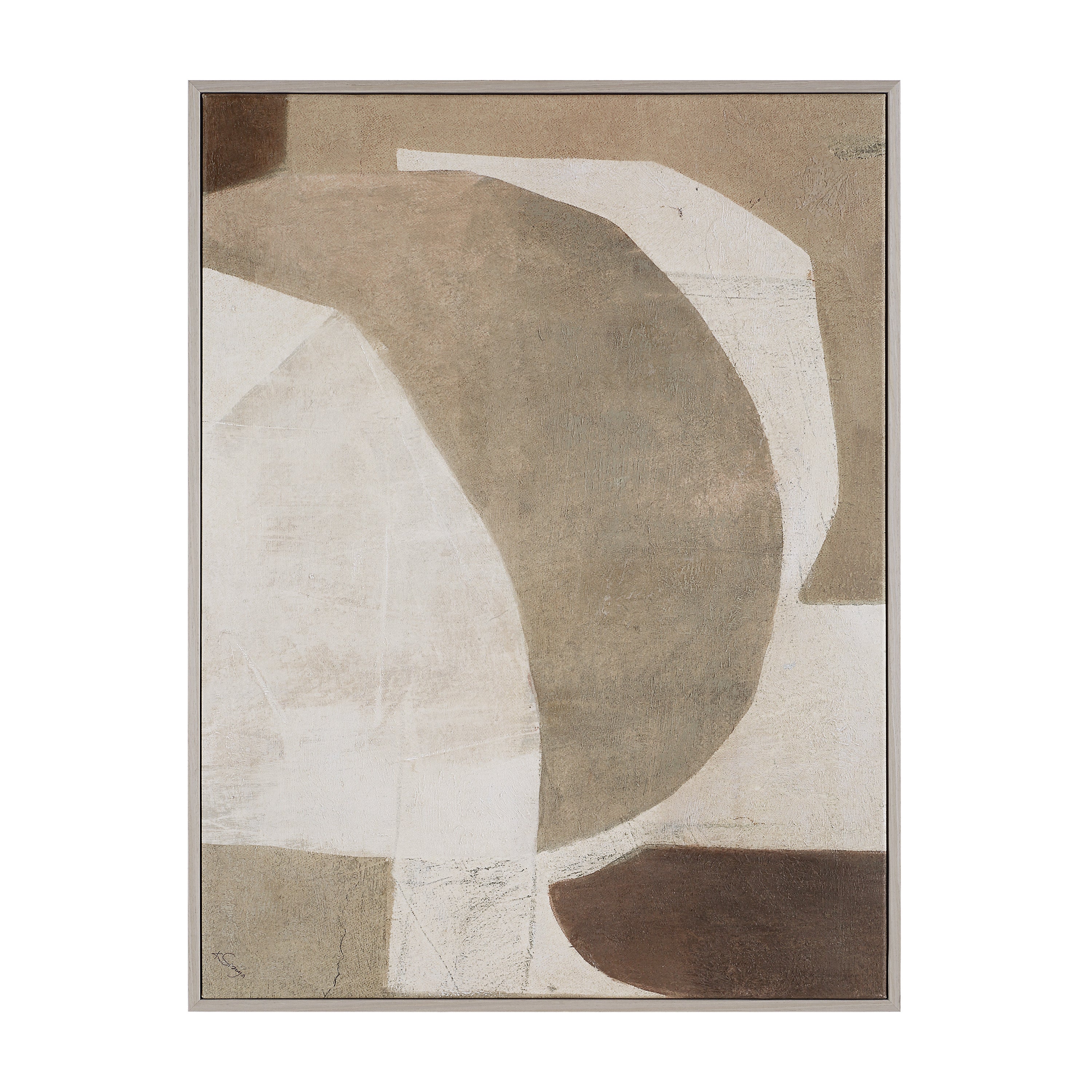 Alcea 40" H x 30" W Canvas Art, (2 Piece Set) - Additional Image 2 - OL2246