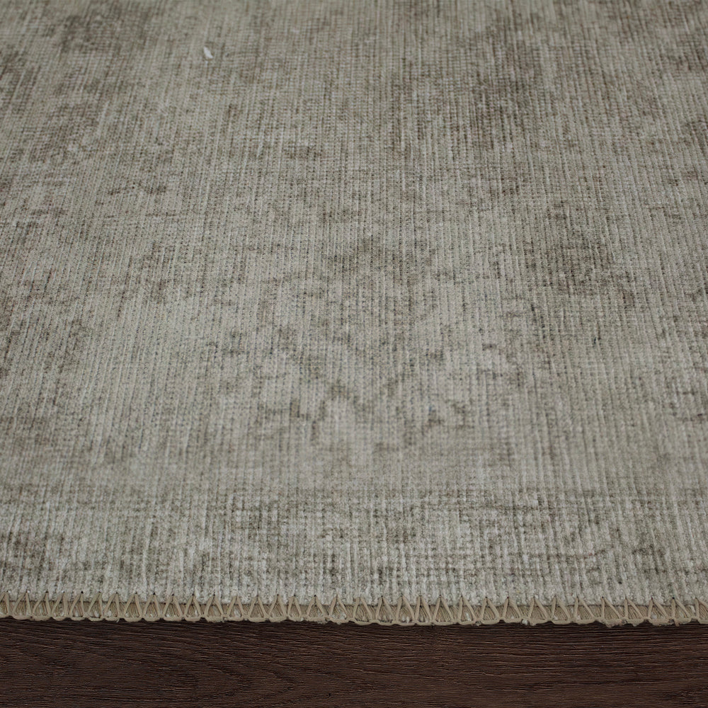 Chloe 7'6" x 10'2" ft Handwoven Indoor Rug, Taupe/Olive - Angle Image - RCHL-31182-810