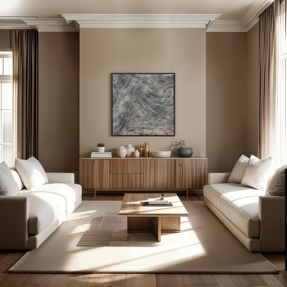 Drift 40" H x 40" W Canvas Art - Lifestyle Image - OL2250
