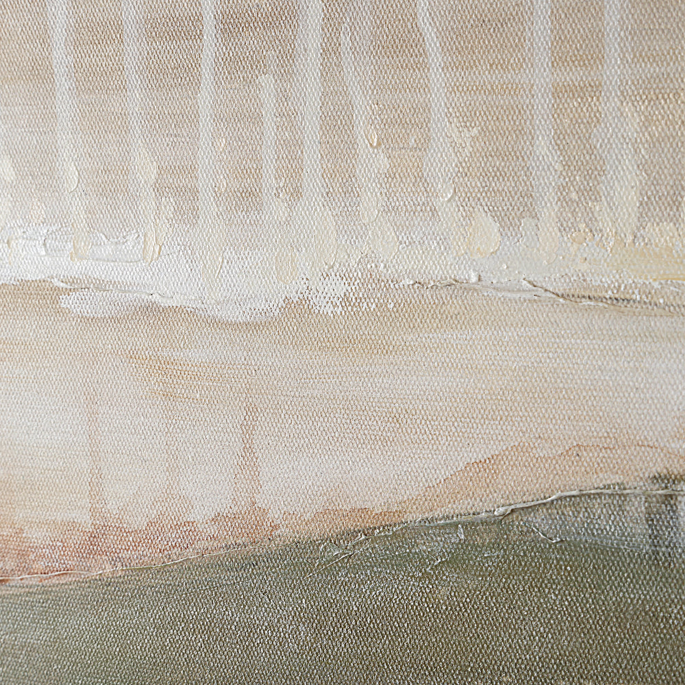 Mackay 40" H x 50" W Canvas Art, White - Detail Image - OL2182