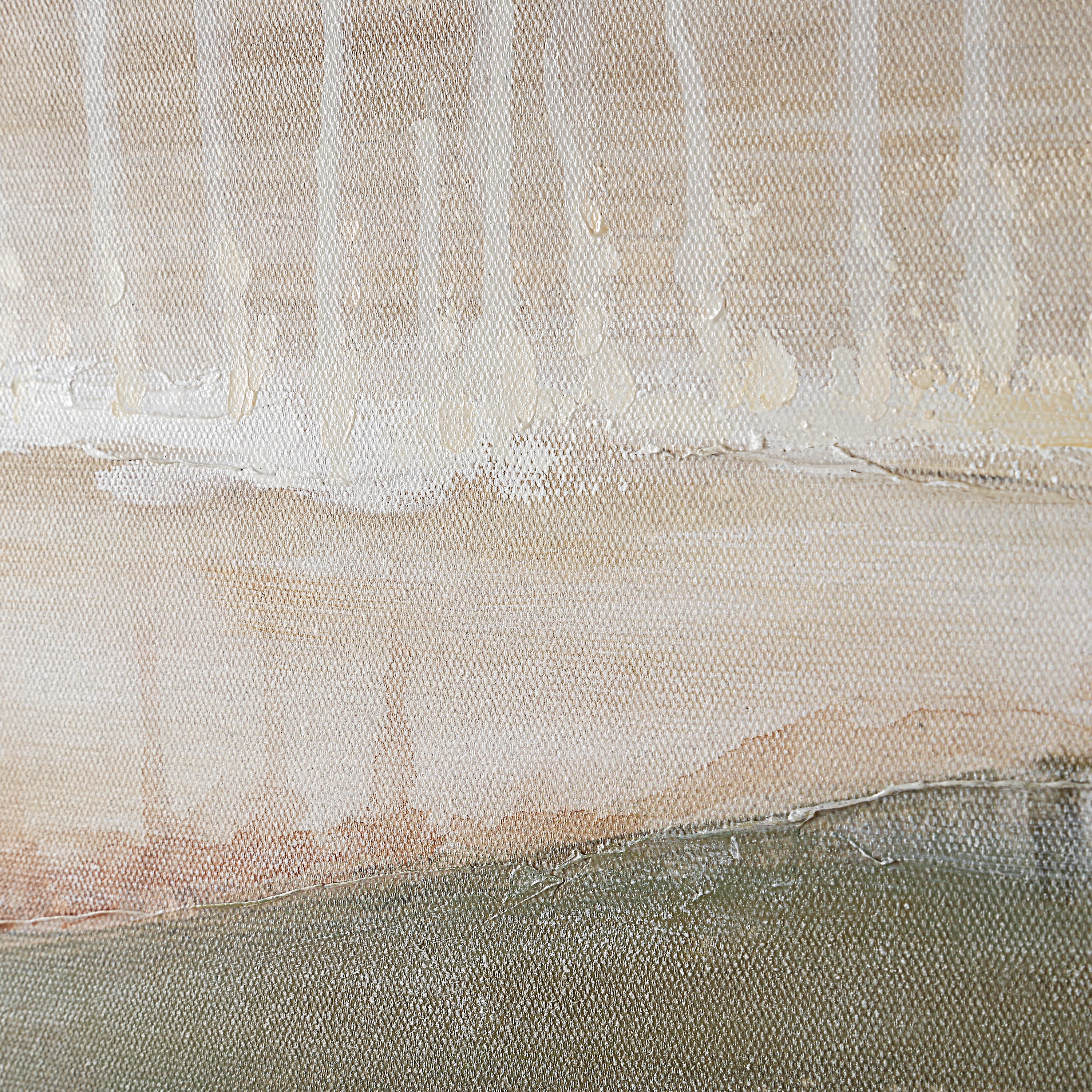 Mackay 40" H x 50" W Canvas Art, White - Detail Image - OL2182