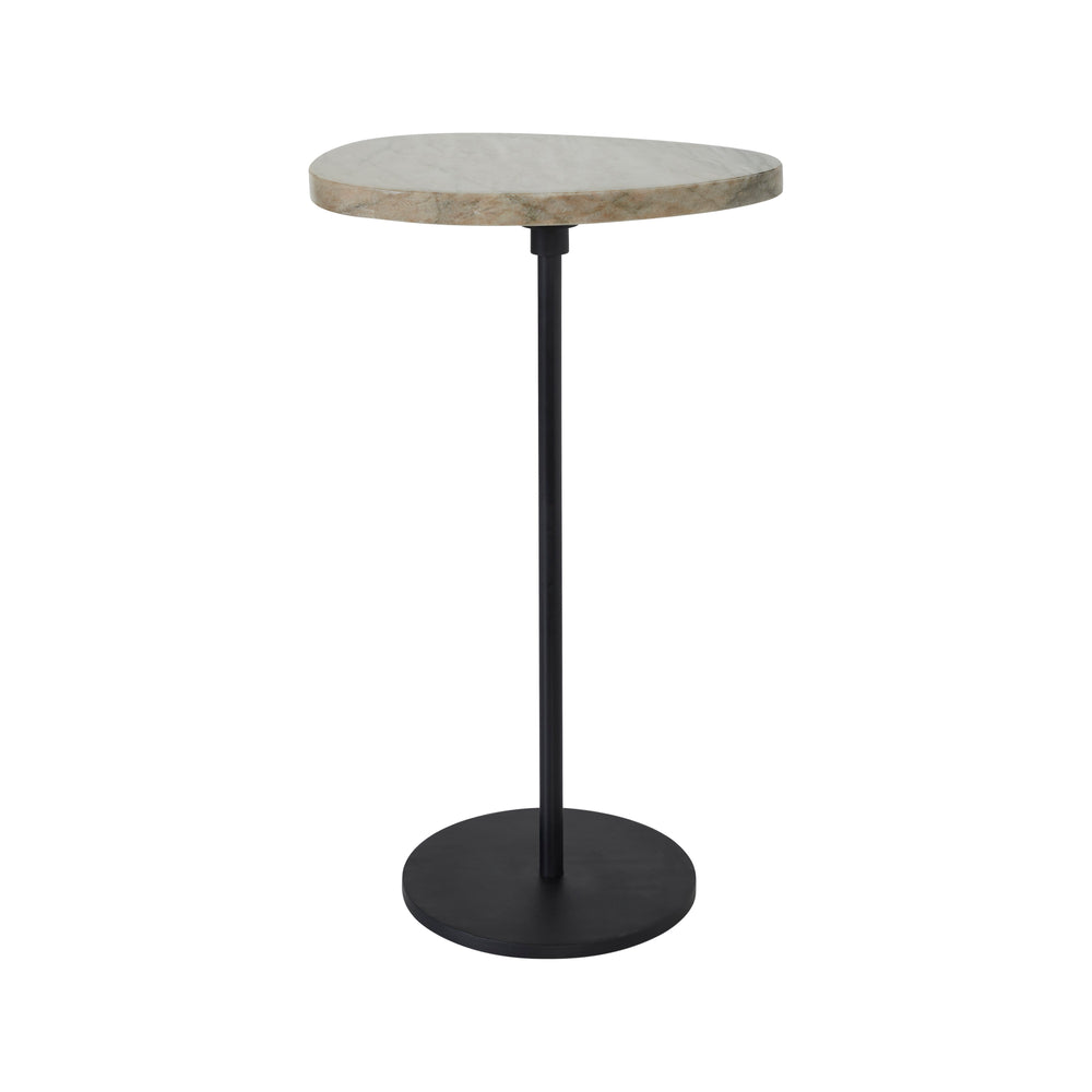 Bethany Indoor Iron Side Table, Black - Main Image - TA504