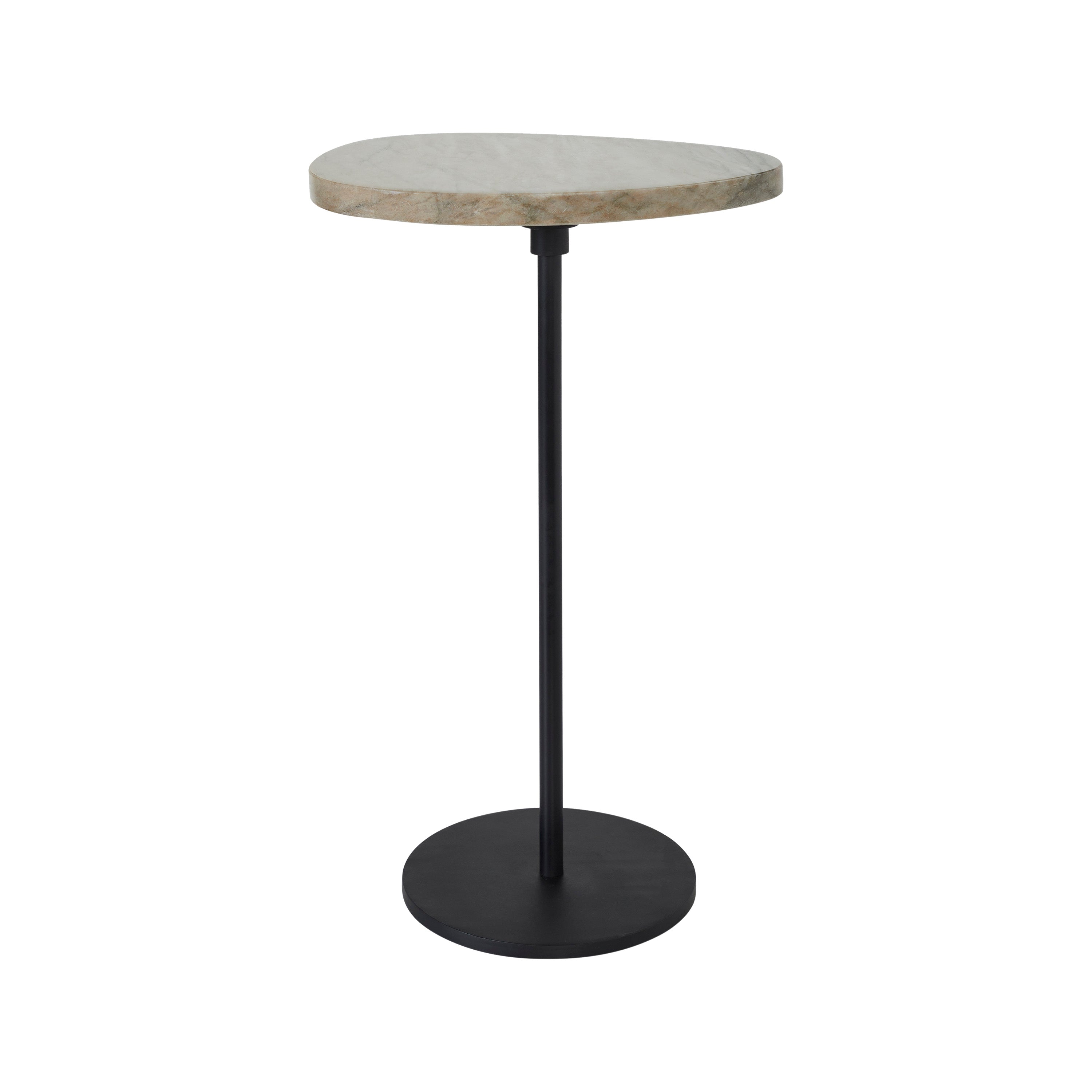Bethany Indoor Iron Side Table, Black - Main Image - TA504
