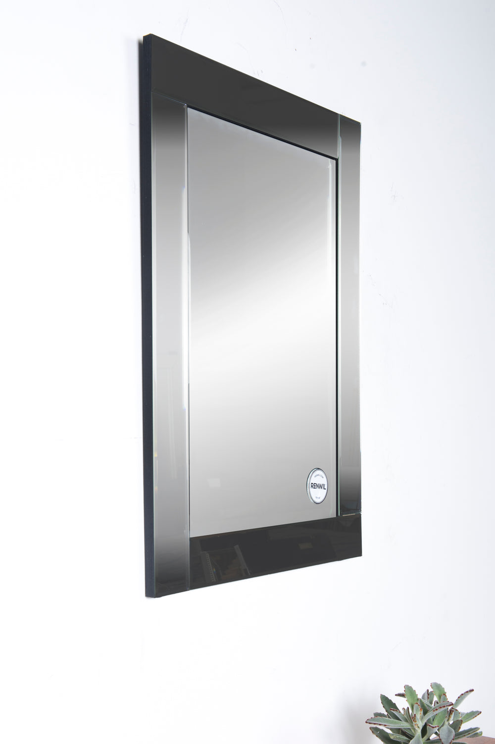 Adan 32" Tall Rectangle Wall Mirror - Lifestyle Image - MT1289