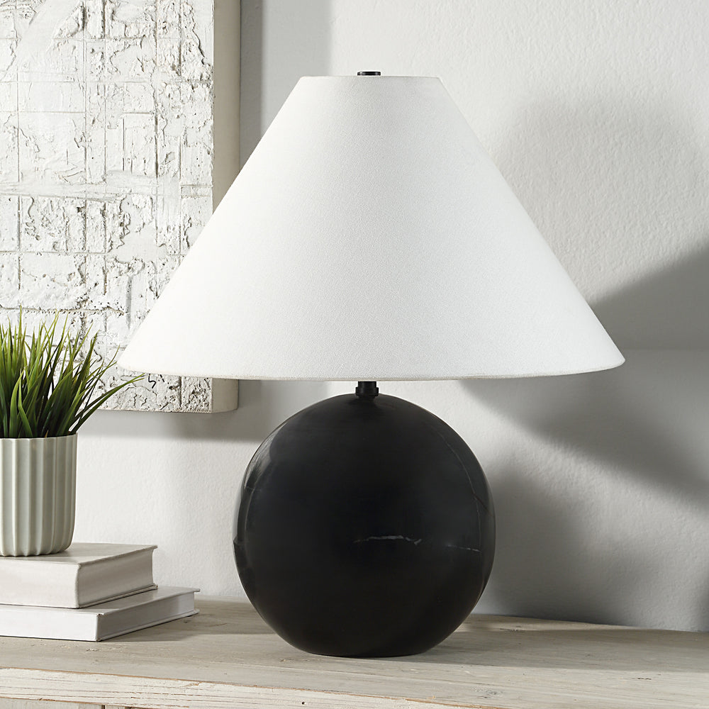 Brienne 19" Length Table Lamp, BLACK - Lifestyle Image - LPT1285