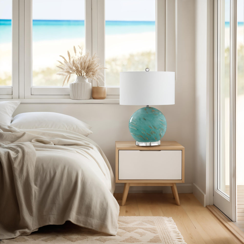 Poppi 24.0" Height Table Lamps, Green - Lifestyle Image - LPT1405EV