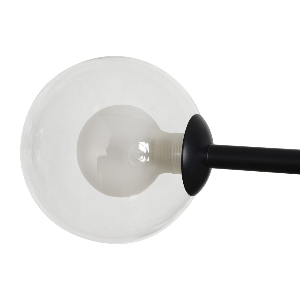 Endah 4.75" Length Ceiling Fixture, Matte Black - Detail Image - LPC4442
