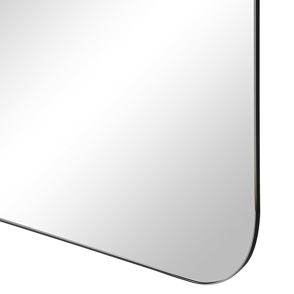 Chania 36" H x 24" W Wall Mirror, Grey - Detail Image - MT2695