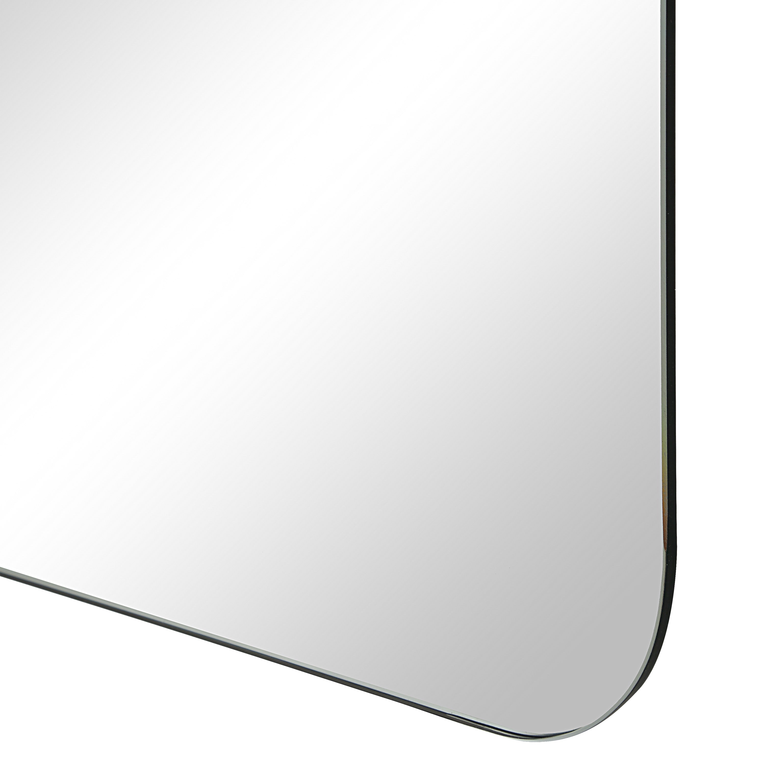 Chania 36" H x 24" W Wall Mirror, Grey - Detail Image - MT2695