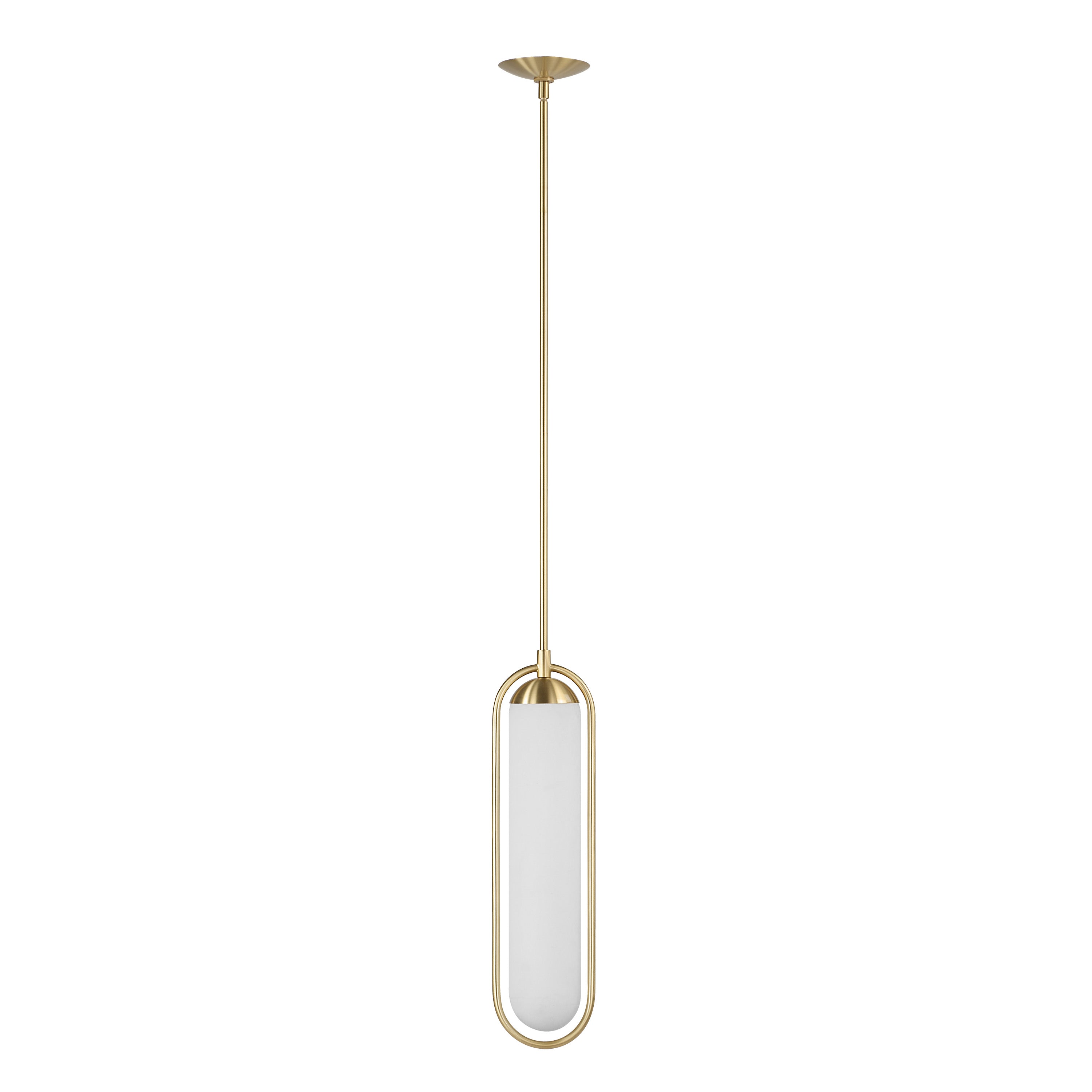 Thurles 83.5" Height Ceiling Fixture, Milk White - Main Image - LPC4489