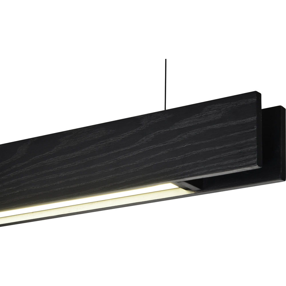 Taya 3" Length Ceiling Fixture, Matte Black - Detail Image - LPC4412