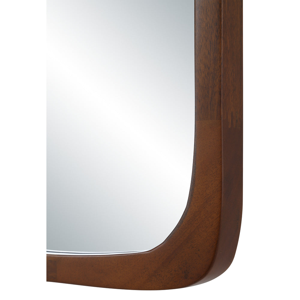 Sisley 36" H x 24" W Wall Mirror, Brown - Detail Image - MT2754