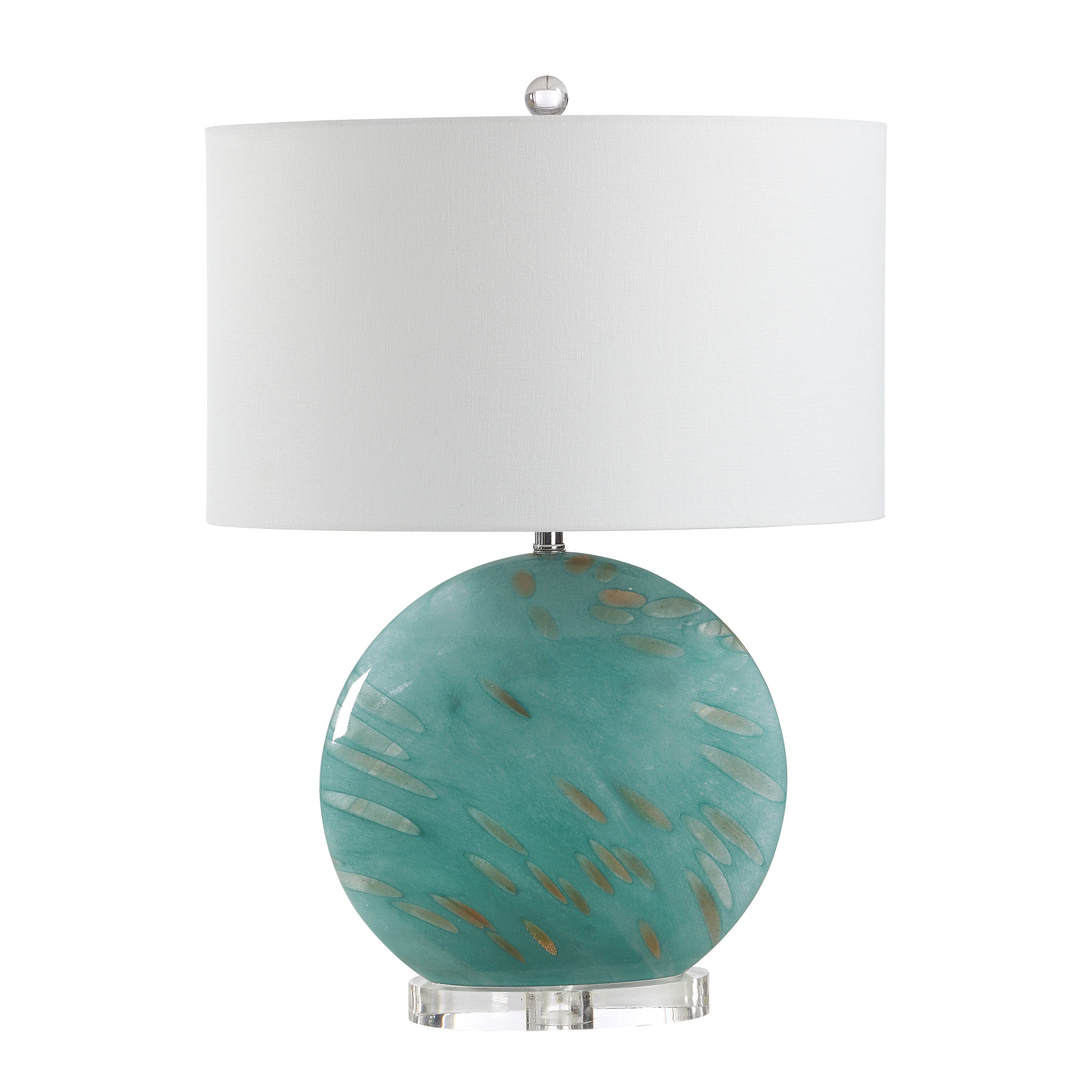 Poppi 24.0" Height Table Lamps, Green - Main Image - LPT1405EV