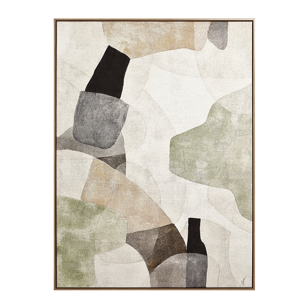 Nala 48" H x 36" W Canvas Art, Beige - Main Image - OL2218