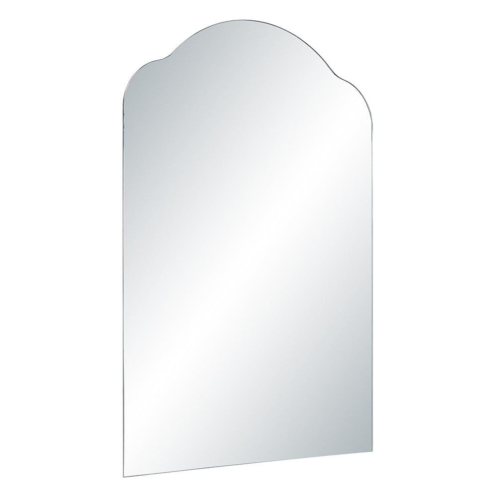 Erica 44" H x 30" W Wall Mirror, Silver - Angle Image - MT2749