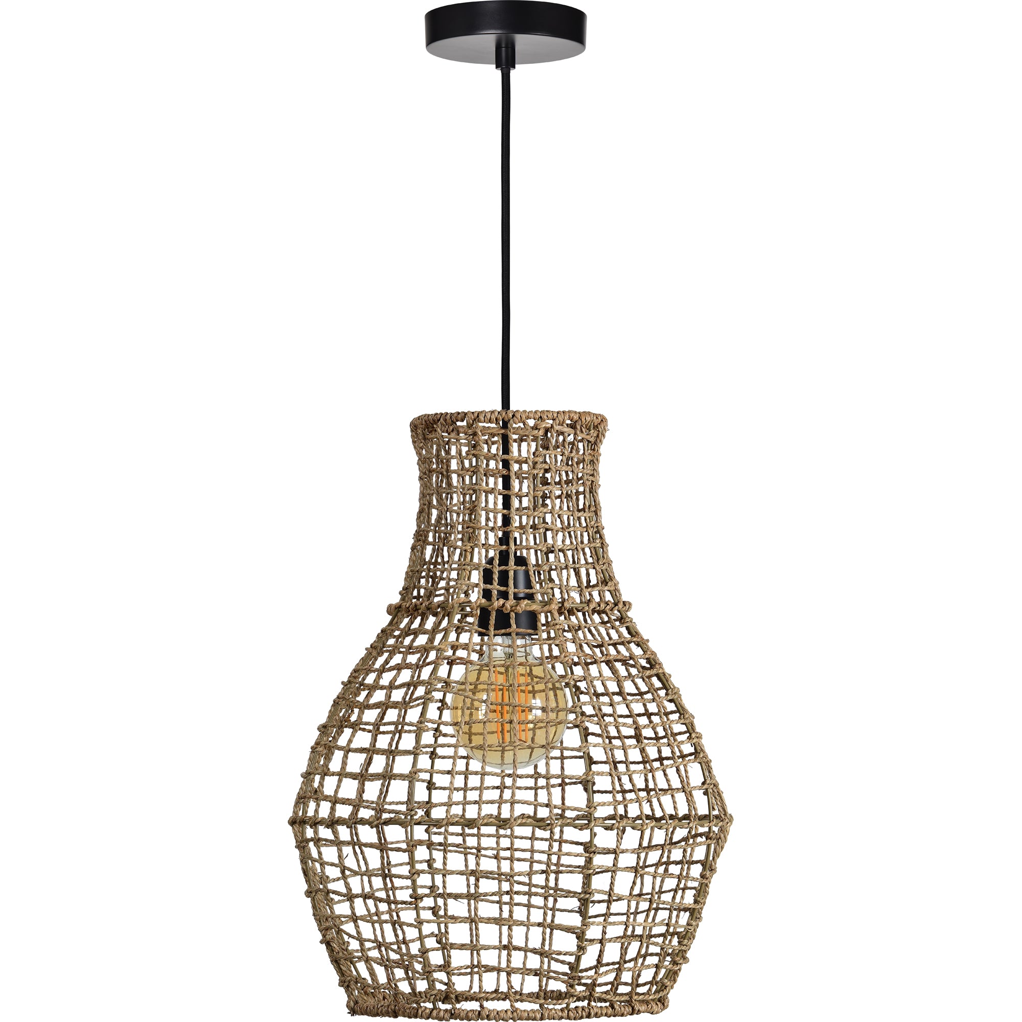 Nahanni 18.9" Length Ceiling Fixture, Brown - Additional Image 2 - LPC4426