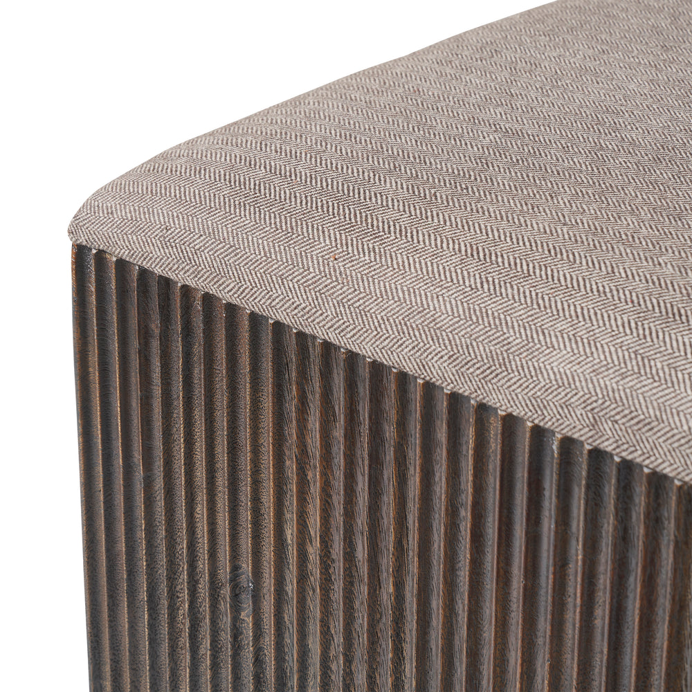 Tristan 18" Height Stool, Brown - Additional Image 3 - CHA111