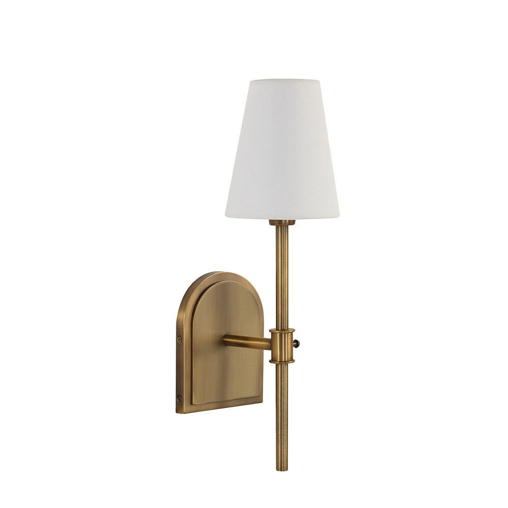 Montreux 17.38" Height Wall Sconce, Yellow - Angle Image - WS166