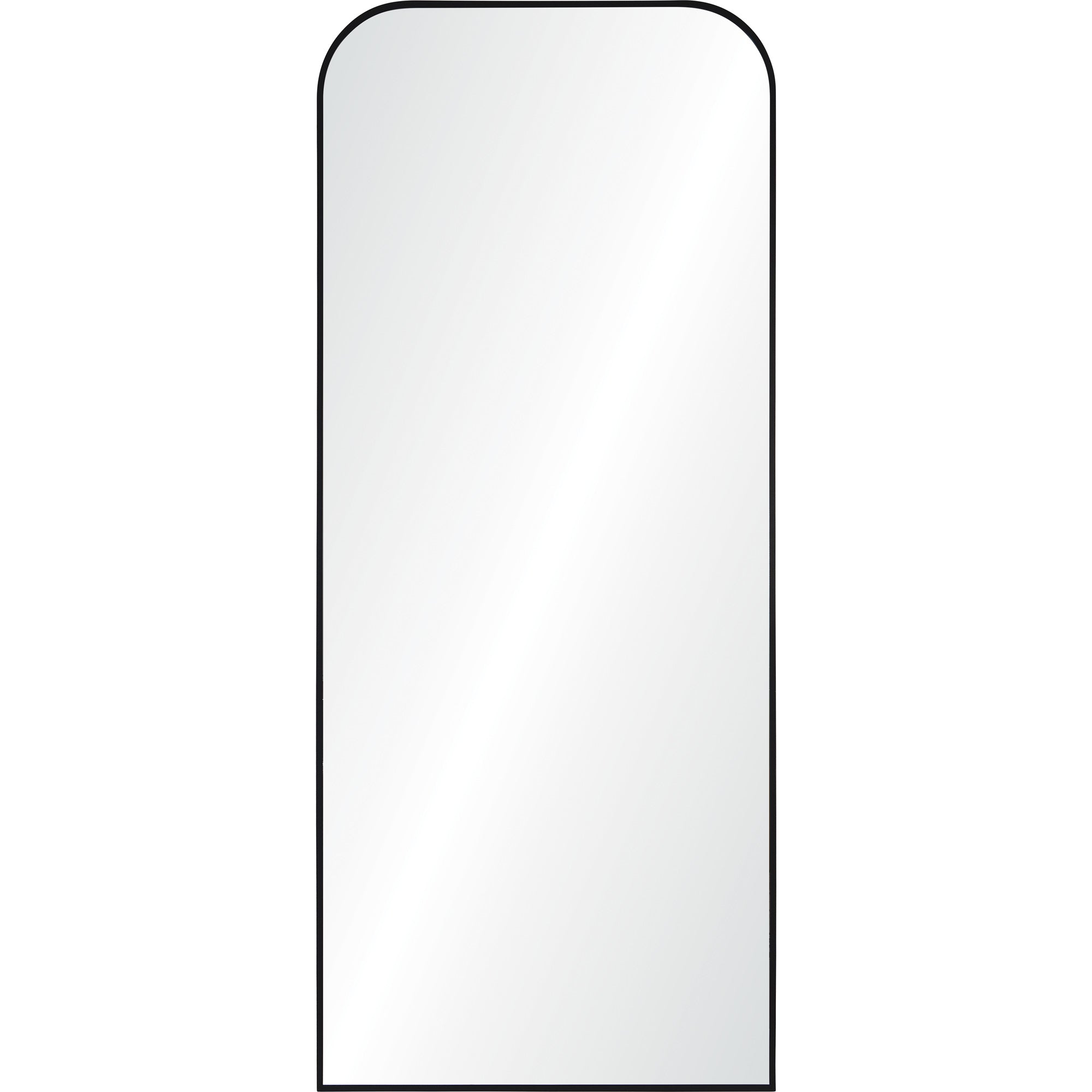 Mandret 72" Tall Irregular Full Length Mirror, Black - Main Image - MT2381