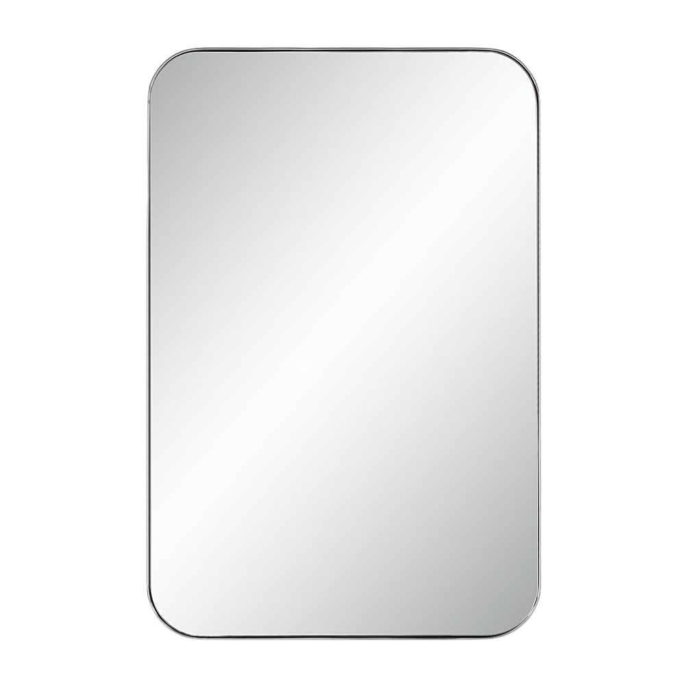 Louvas 36" H x 24" W Wall Mirror, Grey - Main Image - MT2692