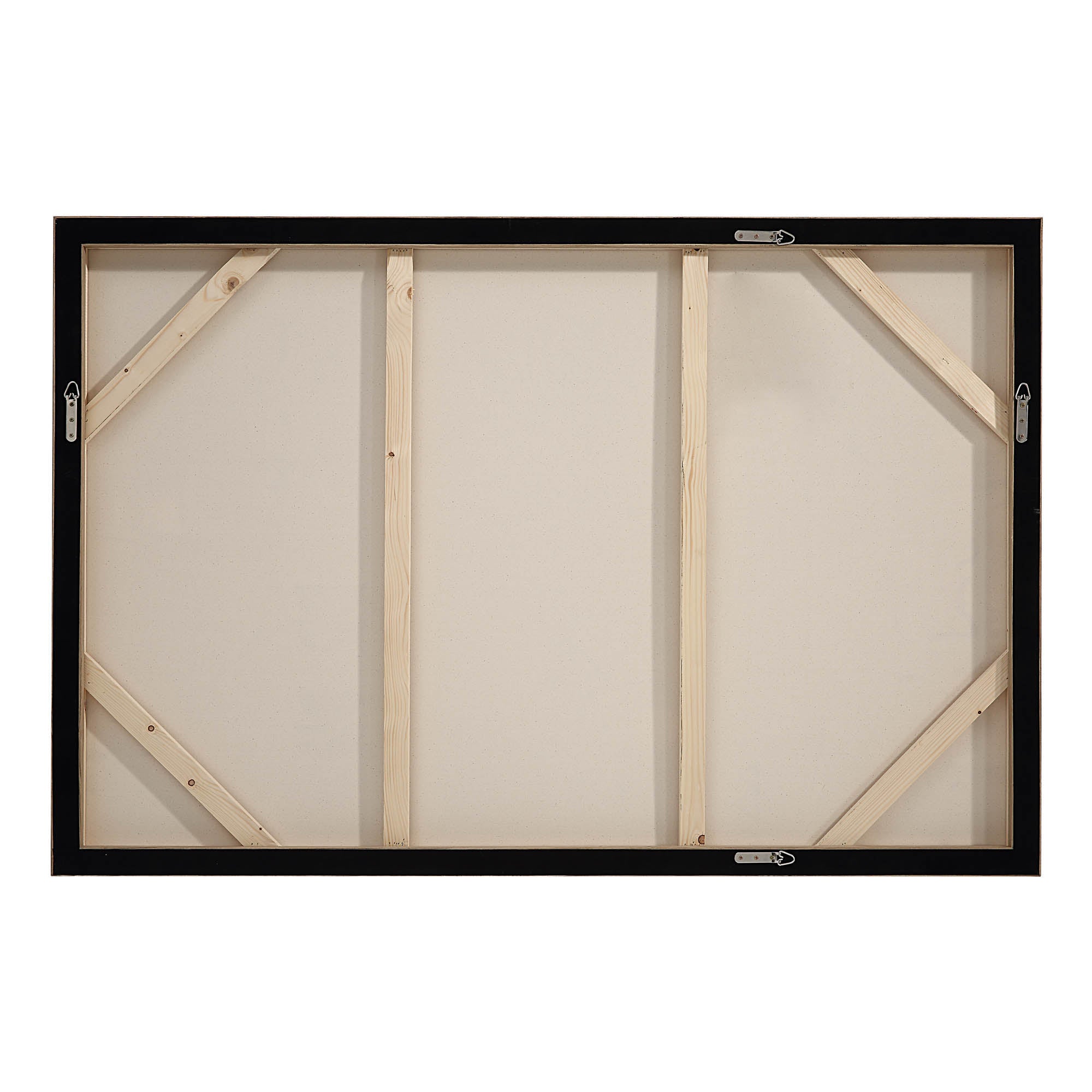 Kore 60" Wide Canvas Art, Grey - Backing Image - OL2135