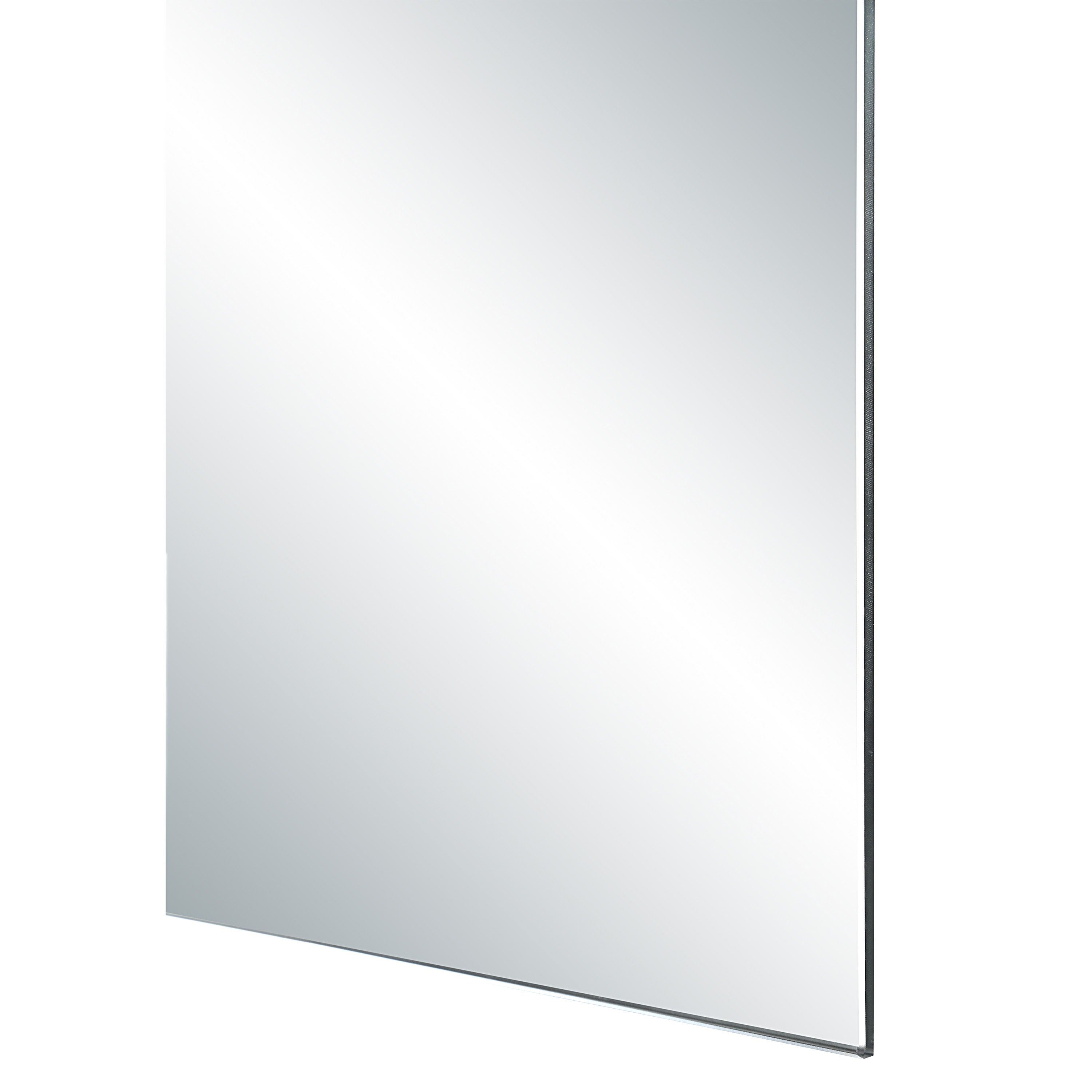 Erica 44" H x 30" W Wall Mirror, Silver - Detail Image - MT2749