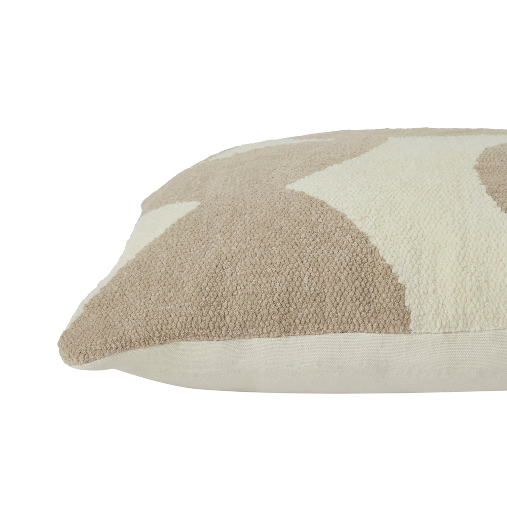 Ferla 20X20 Indoor Pillow, Beige - Additional Image 2 - PWFL1468