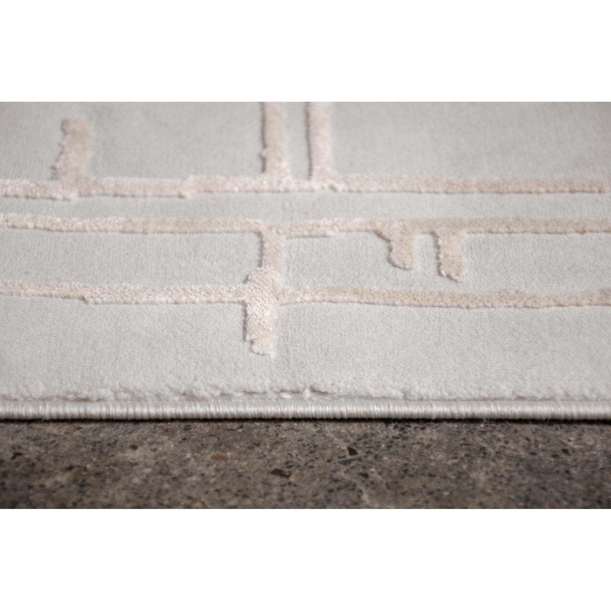 Ariella 7'10 x 10'2 Power loomed Indoor Rug, Grey - Additional Image 2 - RARI-10191-810