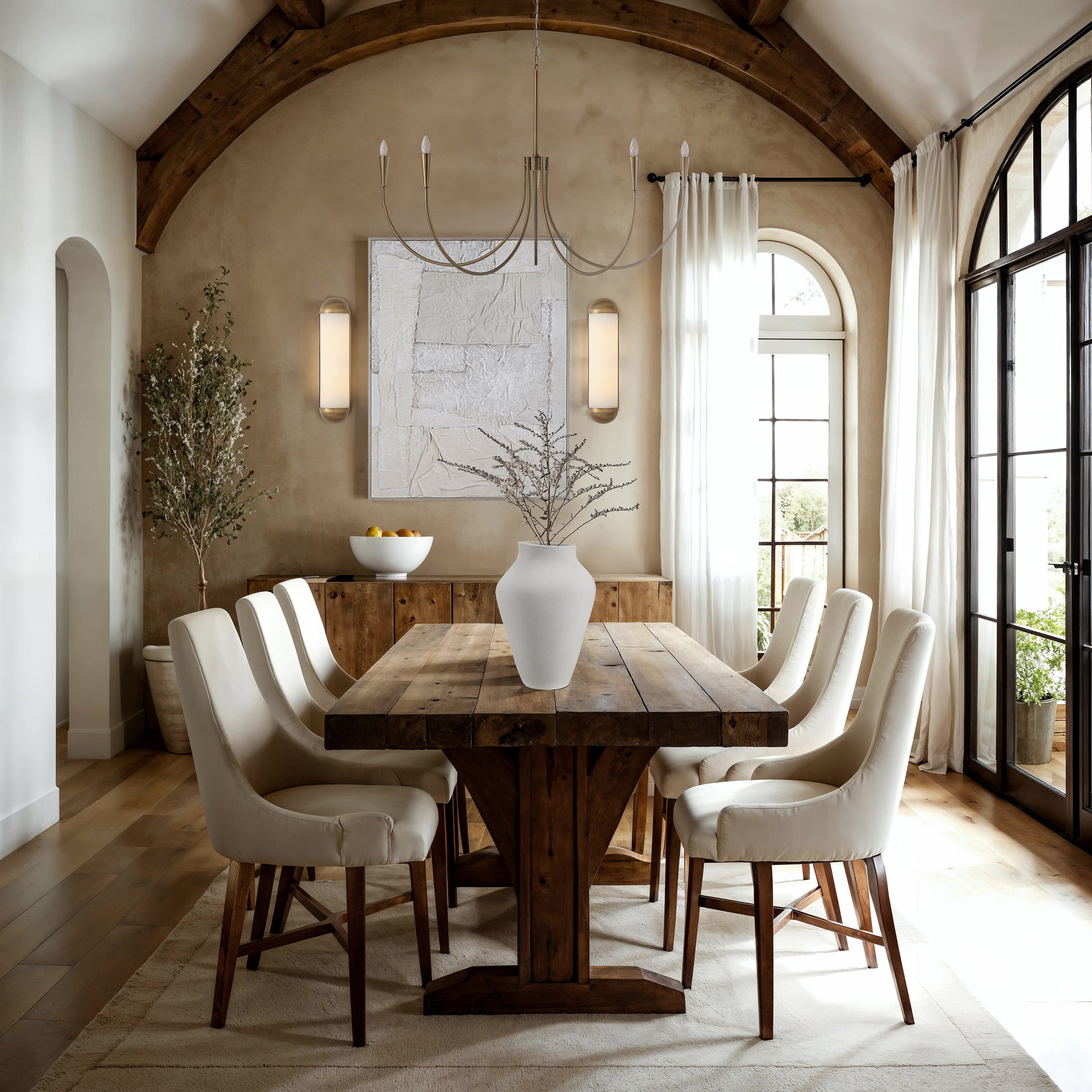 Bianchi 36.0" Wide Wall Decor, Printed Artwork - White Label Lifestyle Image - W6782