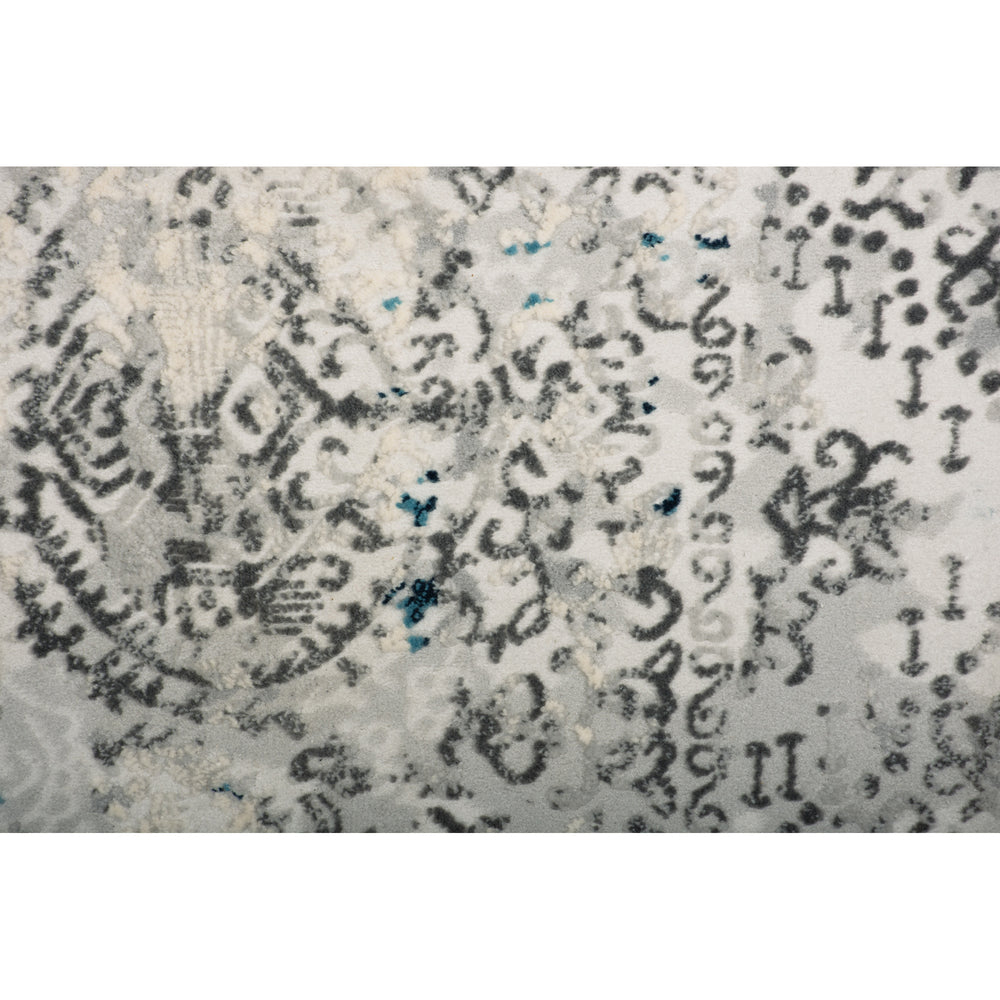 Ariella 3x5 Power loomed Indoor Rug, Blue - Additional Image 2 - RARI-18612-35