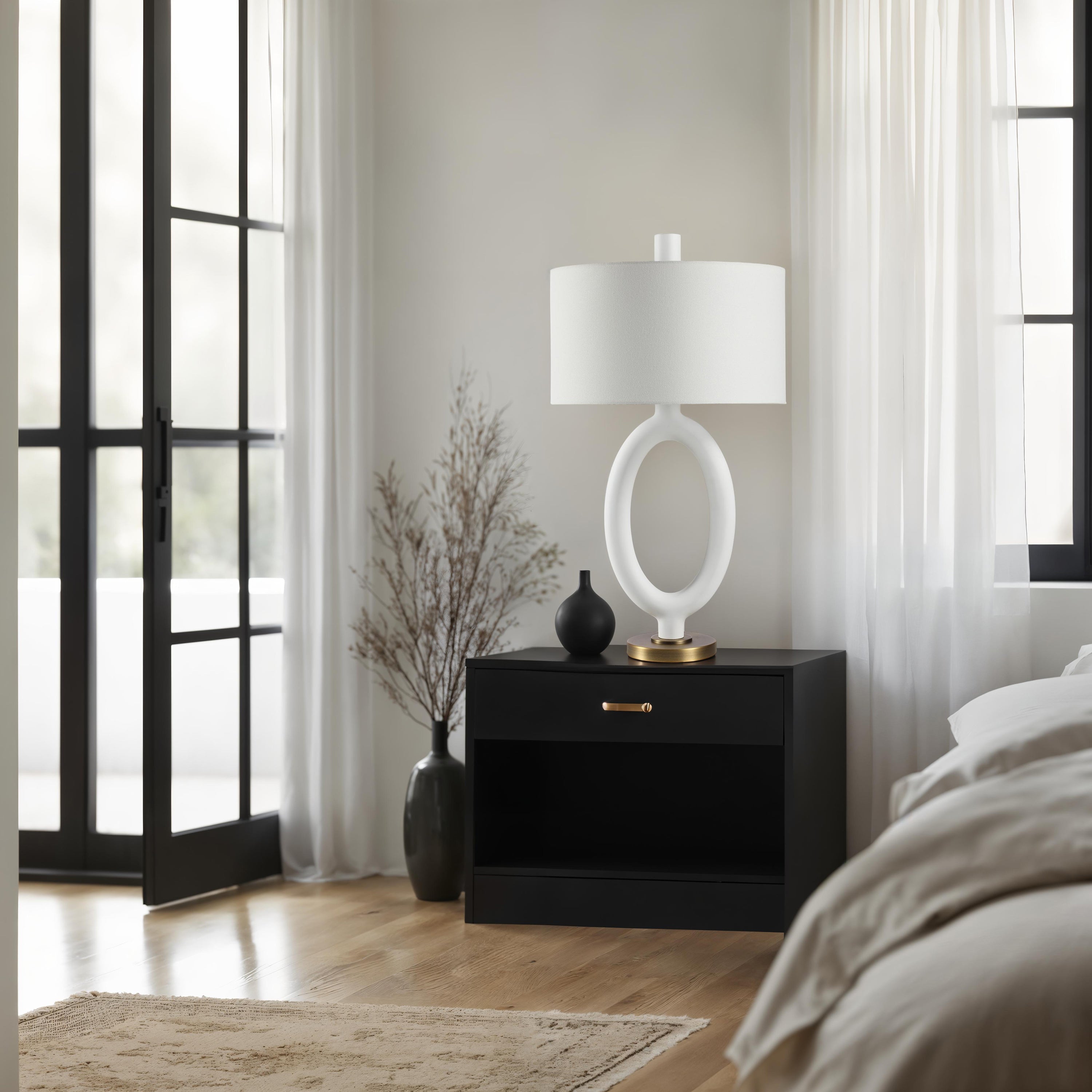 Aeris 31.0" Height Table Lamps, White - Lifestyle Image - LPT1400EV