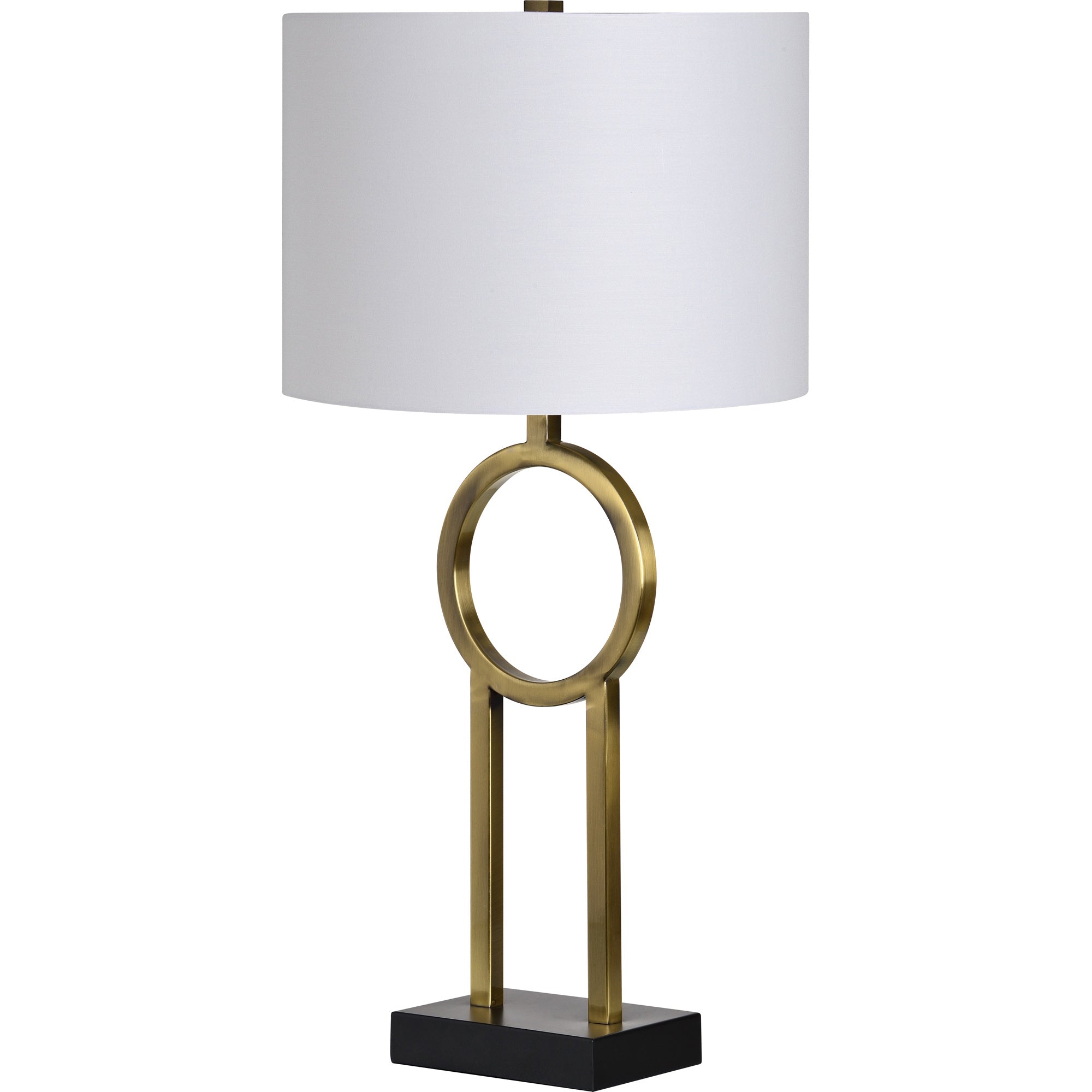 Burlington 28.5" Length Table Lamp, Brass - Angle Image - LPT1139-SET