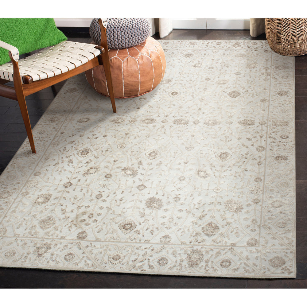 Ariella 7'10 x 10'2 Power loomed Indoor Rug, Cream - Lifestyle Image - RARI-10187-810