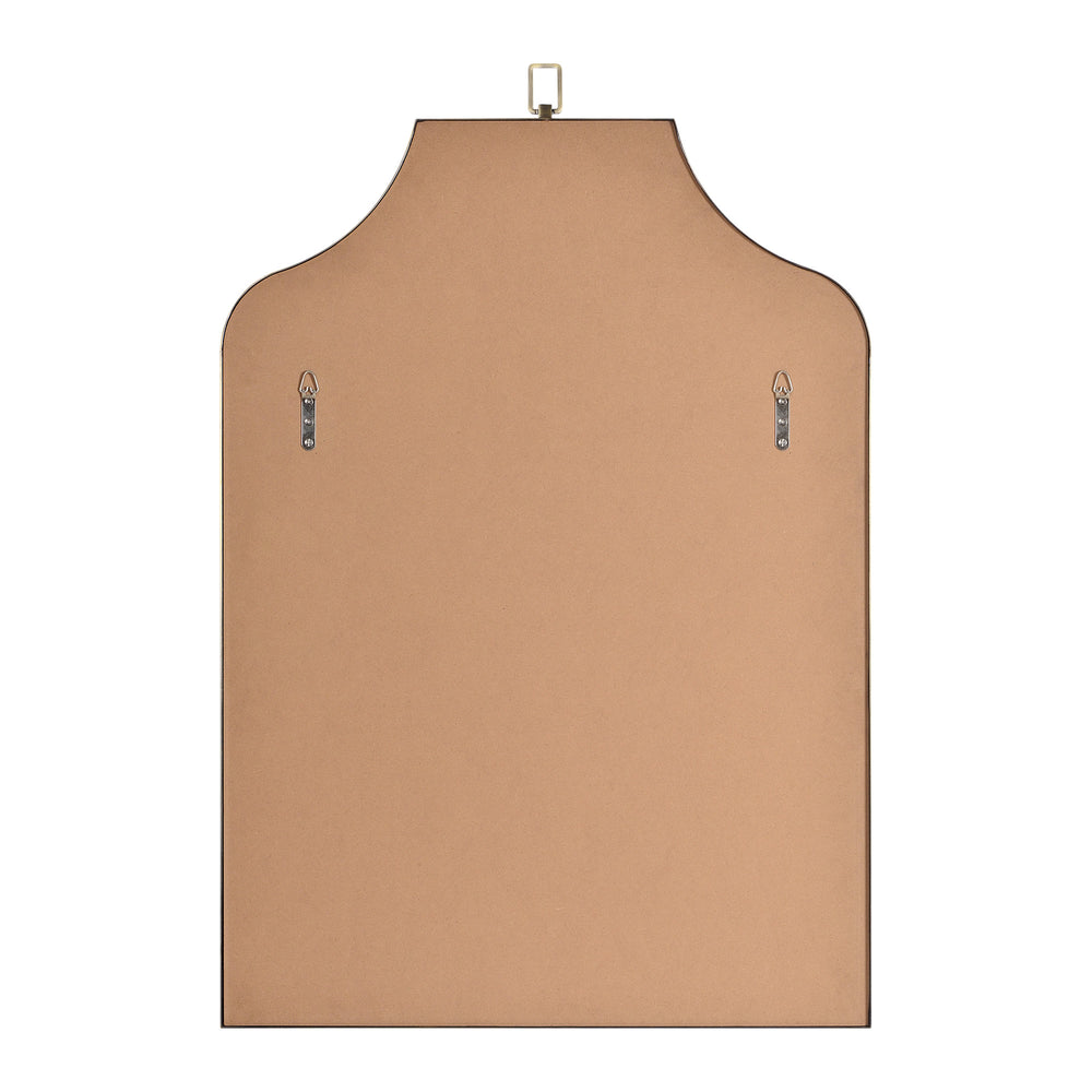 Calliope 45" Tall Irregular Wall Mirror, Yellow - Backing Image - MT2547