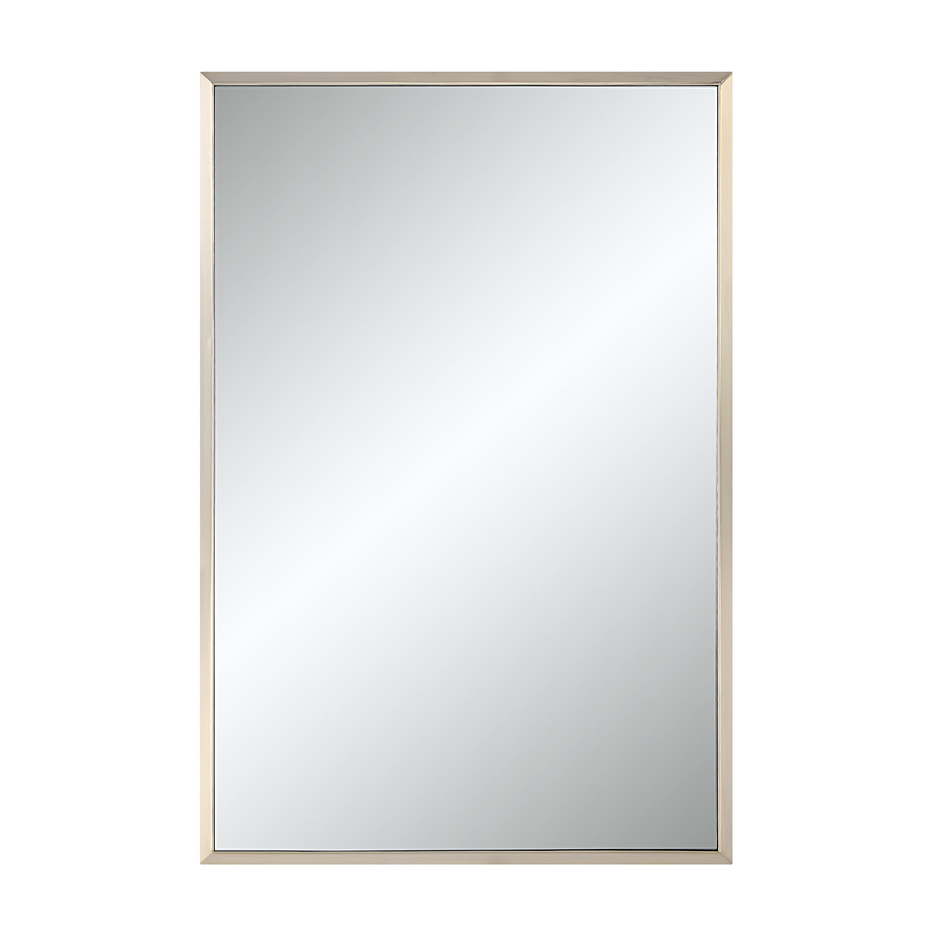 Pia 36" H x 24" W Wall Mirror, Yellow - Main Image - MT2685