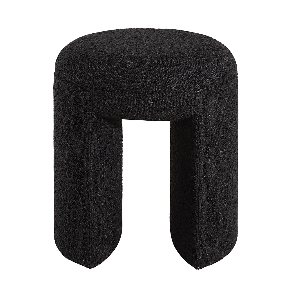 Amrah 16.93" Height Stool, Black - Main Image - CHA110