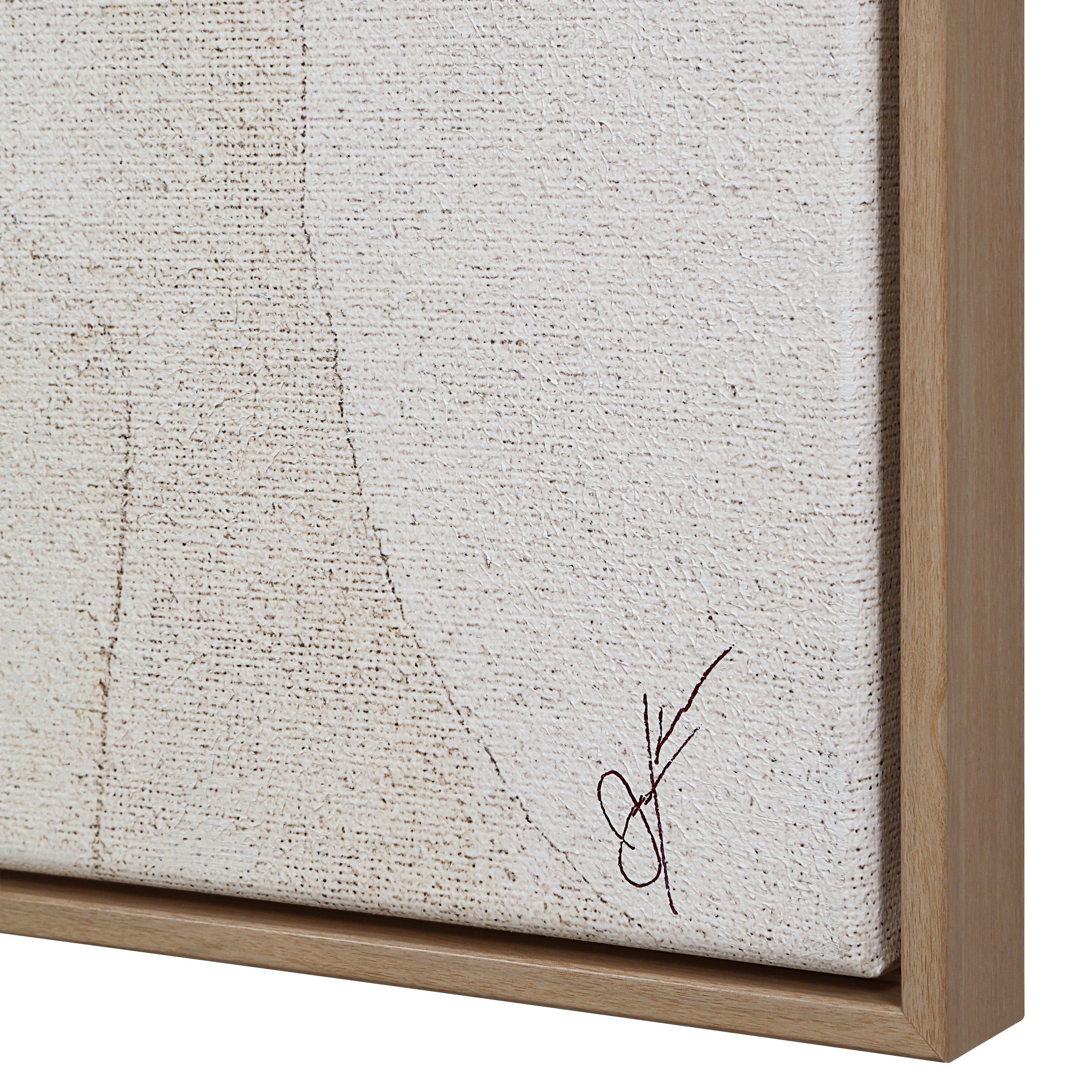 Nala 48" H x 36" W Canvas Art, Beige - Detail Image - OL2218