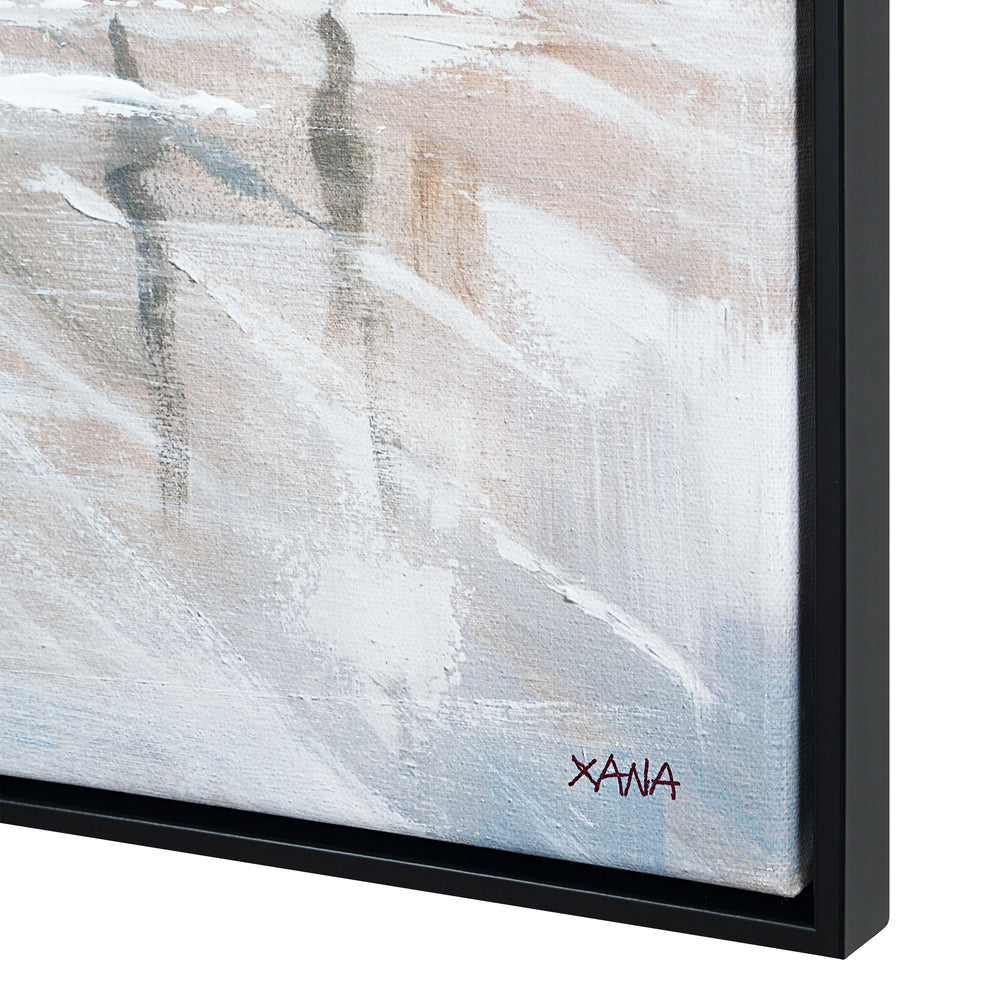 Lyle 48" H x 36" W Canvas Art, Blue - Detail Image - OL2209