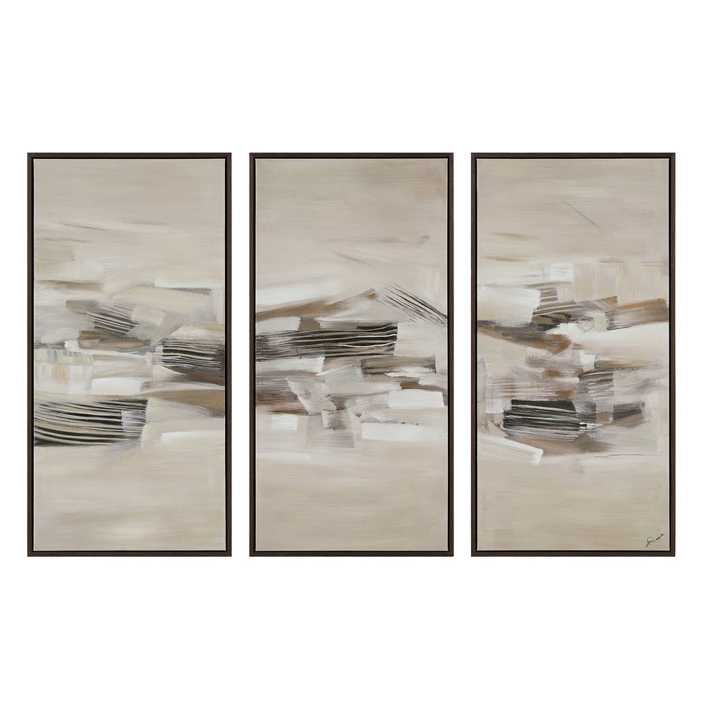 Lux 40" H x 20" W Canvas Art, (3 Piece Set) - Main Image - OL2239