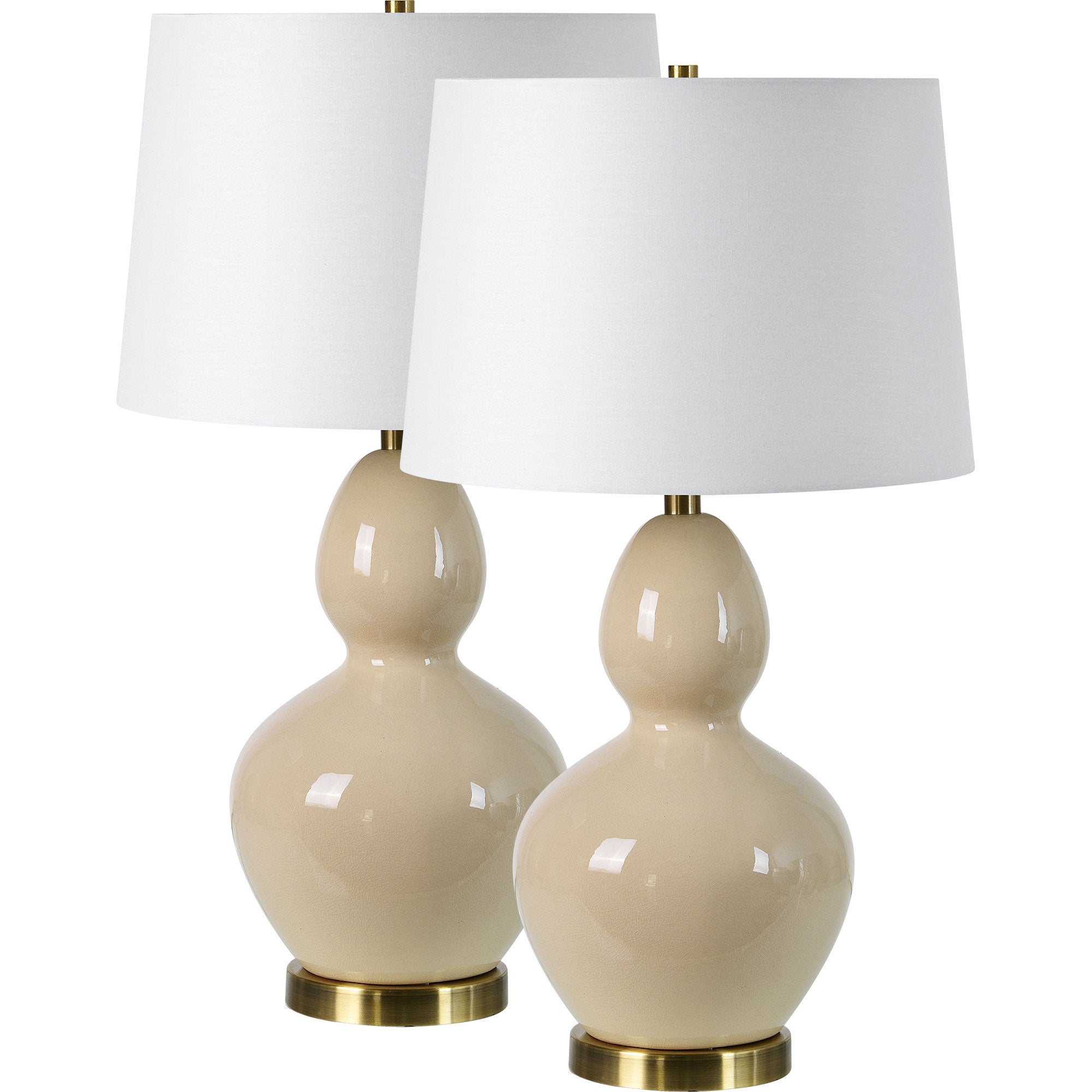 Jesula 26.75" Length Table Lamp- Set of two, Cream - Main Image - LPT1238-SET2