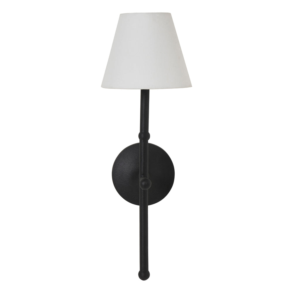 Kurosu 20.5" Height Wall Sconce, Black - Angle Image - WS160