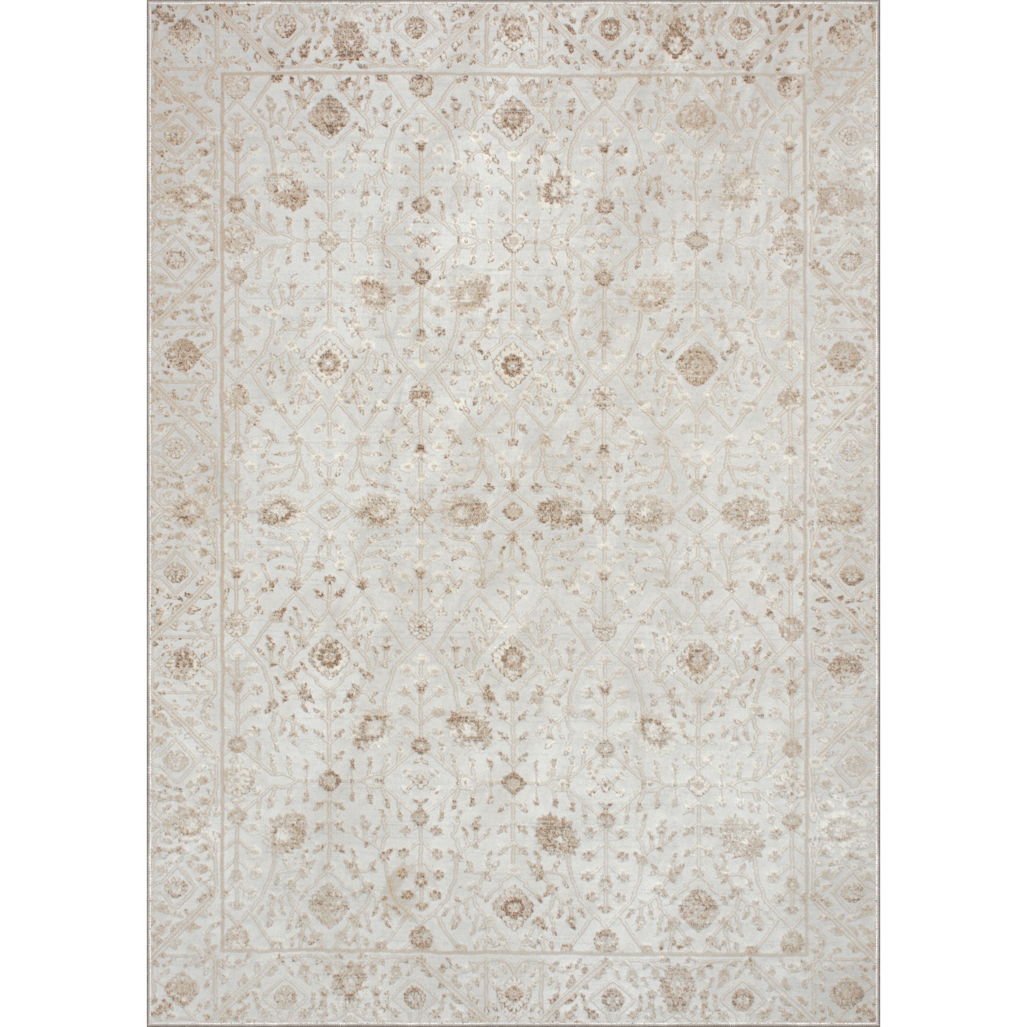 Ariella 7'10 x 10'2 Power loomed Indoor Rug, Cream - Main Image - RARI-10187-810