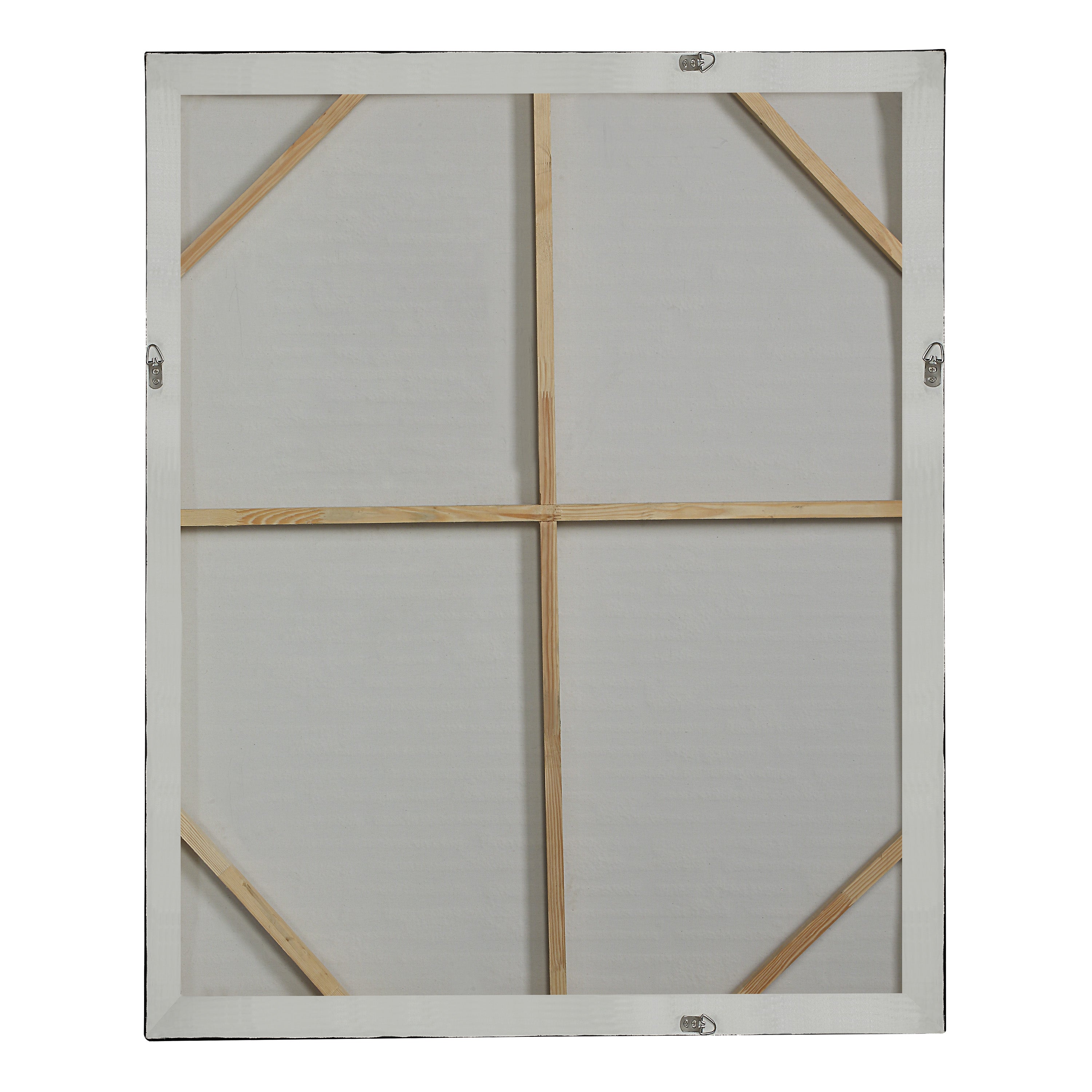 Kinetic 50" H x 40" W Canvas Art, Black - Backing Image - OL2193