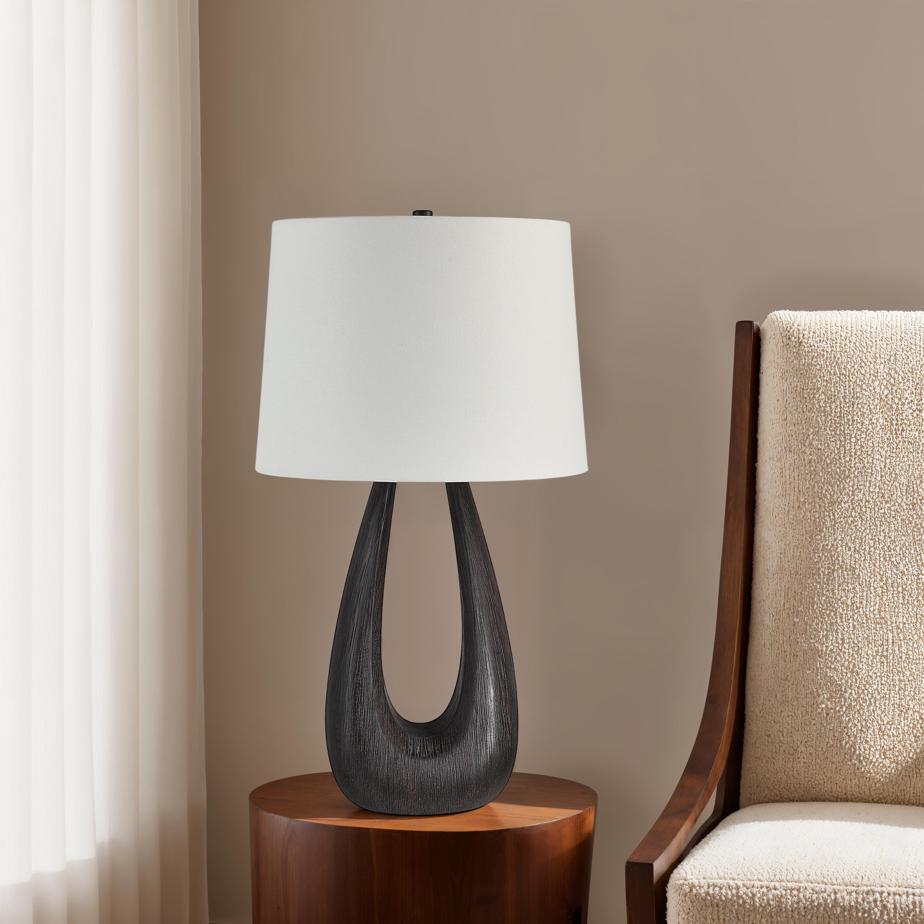 Beckham 29.5" Height Table Lamp, Brown - Lifestyle Image - LPT1320