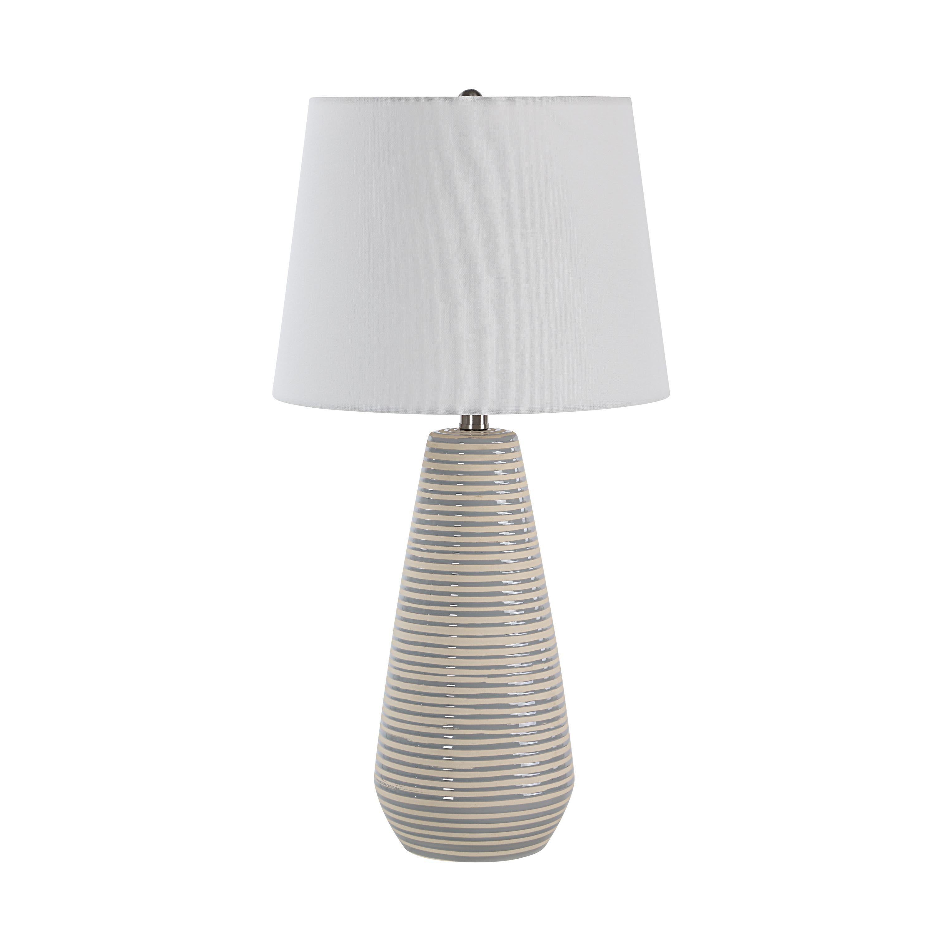 Pera 26.25" Height Table Lamp, Grey - Main Image - LPT1344