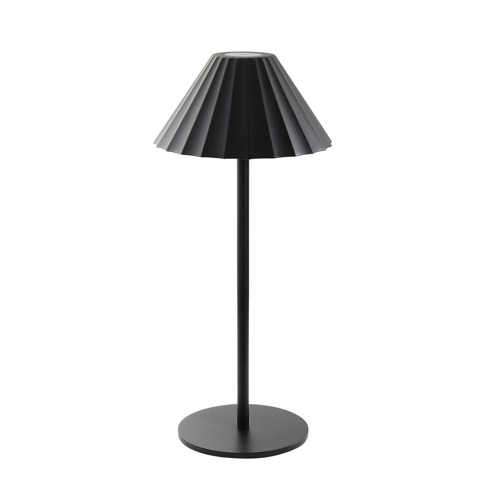 Giada 12.6" Height Table Lamp, Black - Angle Image - LPT1308