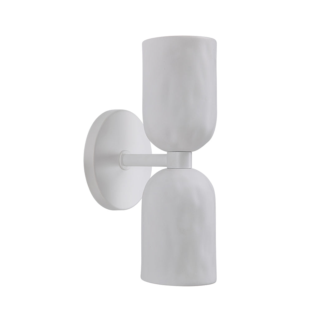 Akira 11.2" Off-White 2-Light Wall Sconce - Main Image - WS140